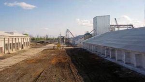 Фото елеватора Знам'янське ХПП: компанія Агрофірма Хлібодар: Кіровоградська область