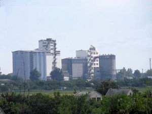 Фото елеватора Новокаховський КХП (Зерноток Таврійськ): компанія Фрідом Фарм Інтернешнл: Херсонська область