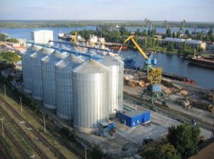 Фото елеватора Зерновий термінал Екозерно: компанія АСК УКРРІЧФЛОТ: Херсонська область