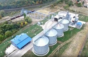 Фото елеватора МХП-Агрокряж Вендичанський елеватор: компанія МХП: Вінницька область